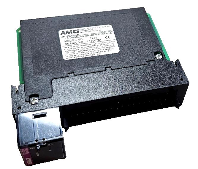 AMCI 7262 2-Channel SSI Interface Module For ControlLogix Based System ...