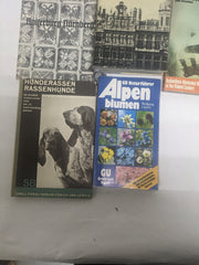 Lot of (8) Assorted Vintage German Language Books