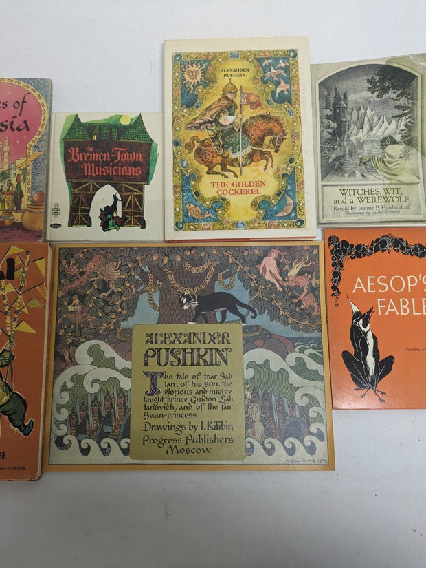Lot of Vintage Children's Books from Around The World 1960's 1970's