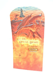 Dungeons & Dragons Miniatures ANGELFIRE Celestial Infernal Table Tent Promo Card