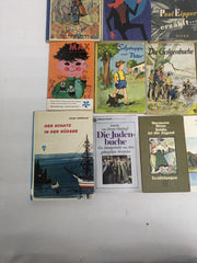 Lot of Assorted Vintage German Language Books 60's 70's