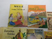 Lot of Assorted Children's Hawaiian Books Comics Vintage Collectible