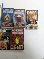 Lot of Vintage Print Science Fiction Fantasy Novels by Katherine Kurtz