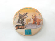 WDCC Disney Lady & Tramp 'Honored with Retirement' 1997 Commemorative Pin