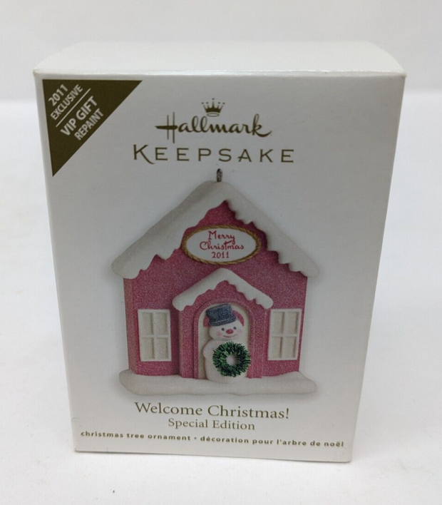 Hallmark Keepsake Ornament AD4485 Welcome Christmas! Special Edition