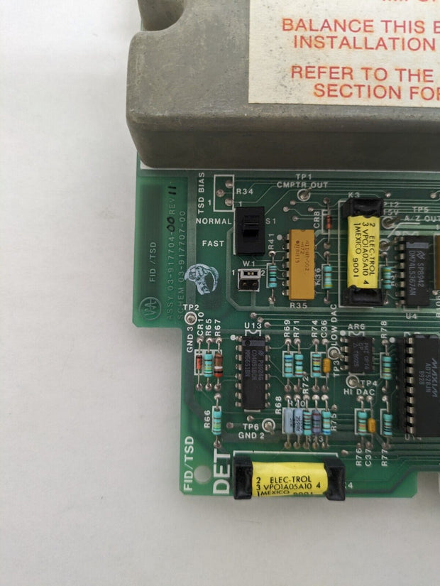 Varian PCB Board Power Supply Board 03-917704