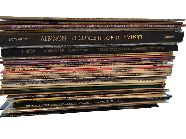 Lot of 36 Classical Music Vinyl Records, Various Artists