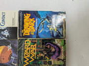 Lot of 6 Vintage Print Science Fiction and Fantasy Novels 1960's 1970's