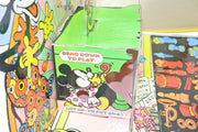Vintage Colorforms Mickey Mouse Pop-Up Play Set Disney 1970s
