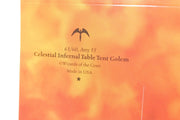 Dungeons & Dragons Miniatures ANGELFIRE Celestial Infernal Table Tent Promo Card