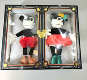 WALT DISNEY Mickey and Minnie Mouse Collectible Plush Doll Set – Limited Release
