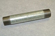 SCI Steel Nipple Threaded Fitting, 1" OD x 5-1/2" Length - Lot of 2
