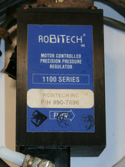 Robitech 1100 Series 990-7896 Motor Controlled Precision Pressure Regulator