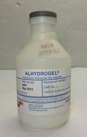 Alhydrogel Aluminium Hydroxide Gel Adjuvant OPEN approx 225ML CAS 15471-17-7