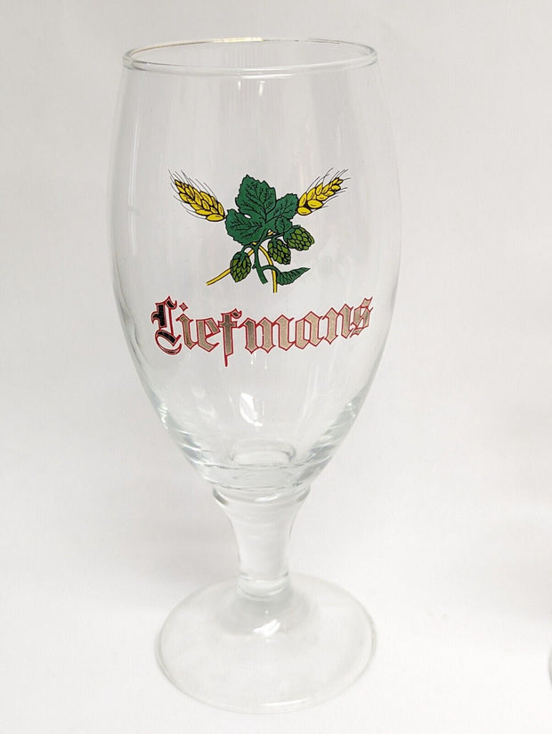 Liefmans Beer Glass Goblet Belgium 25 cl - Lot of 2