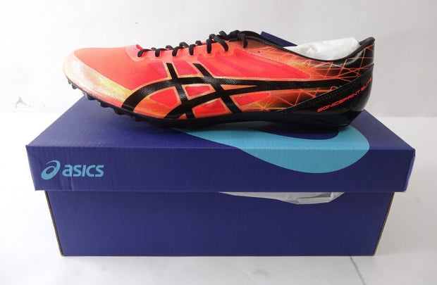 Asics SonicSprint Elite Track Field Shoes Flash Coral / Black - New In Box