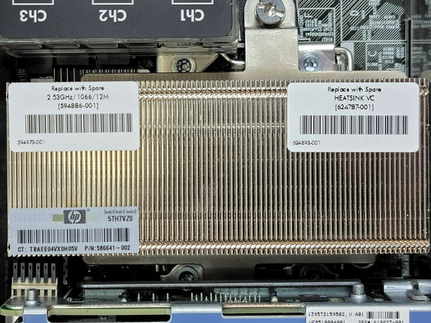 2x HP ProLiant BL460c G7 2X E5630, Barebones, No RAM, No Drives.  Good!