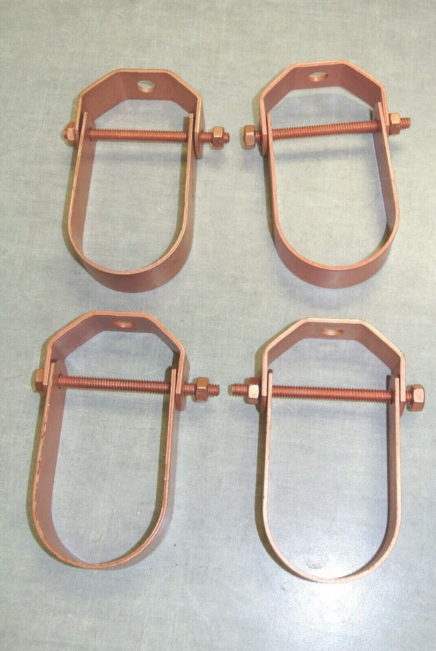 2" Copper Tubing Clevis Pipe Hanger Fastenal No. 49865 - Lot of 4