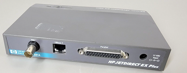 HP JetDirect EX Plus J2591A External Parallel Print Server