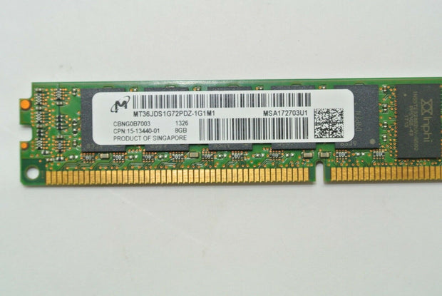 Micron MT36JDS1G72PDZ-1G1M1 8GB Cisco Server Low Profile 15-13440-01 Memory