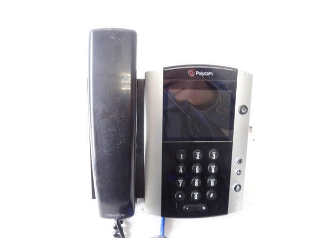 Polycom VVX 501 IP Phone w/ handset, base stand
