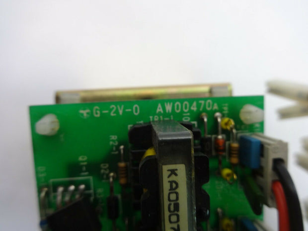 Mitsubishi Electric Power Supply Circuit Board AW00470 / PTAU-05 w/ rack mount