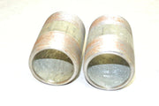 SCI Steel Nipple Threaded Pipe Fitting, 1-1/2" OD x 2-1/2" Length - Lot of 2