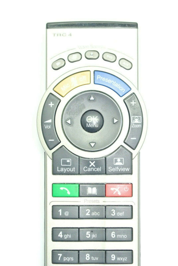 Tandberg TRC 4 Video Conference Remote Control for MPX or EDGE Systems
