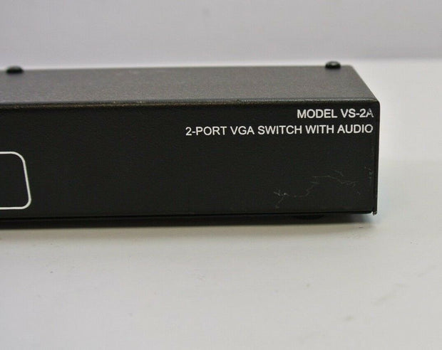 HRT Hall Research Technologies VS-SA 2-Port VGA Switch with Audio