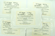 Lot of (10) YT Agar 16.5g Packets A98586-1