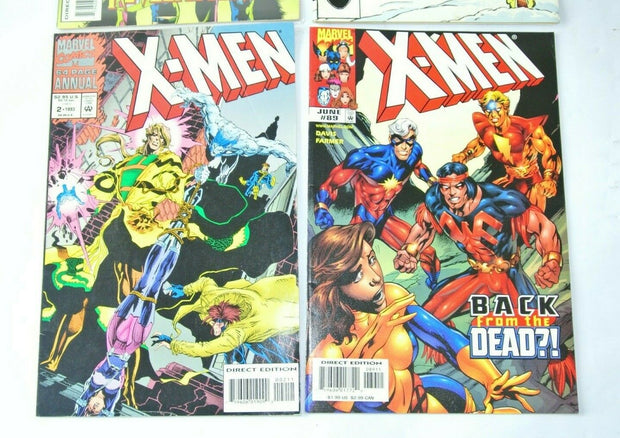 Lot of (4) Assorted X-Men Marvel Comics Issues 31, 89, 2nd Annual, Alpha Flight