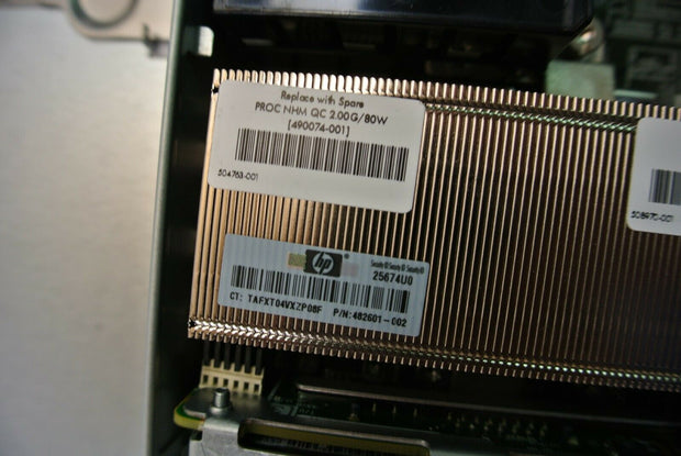 HP ProLiant 460 Gen 6 Blade Server 2x 4C 2.0Ghz Xeon E5504, 48gb DDR3, 1x146gb