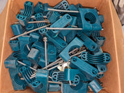Box of STAUFF Clamp Bodies for Pipe, Hose, Conduits, Gr. 6, Polypropylene