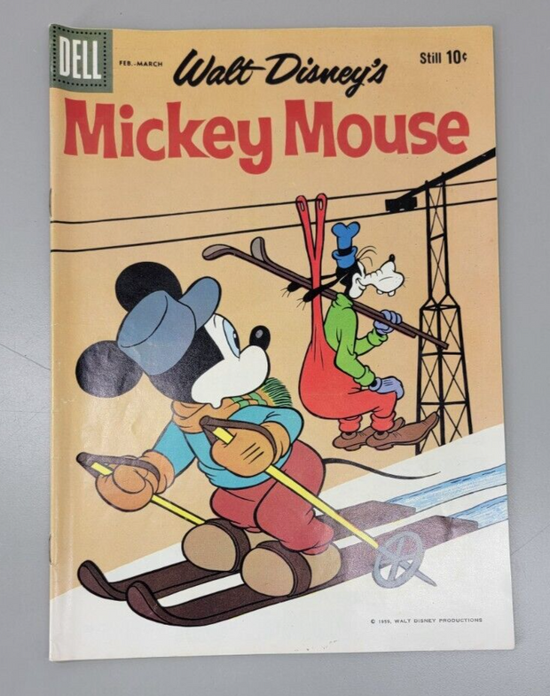Walt Disney's Mickey Mouse 70 FN 1960 Dell Comics