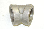 ANVIL Galvanized Iron 45 Degree Elbow, 2" x 2" FNPT Pipe Fitting