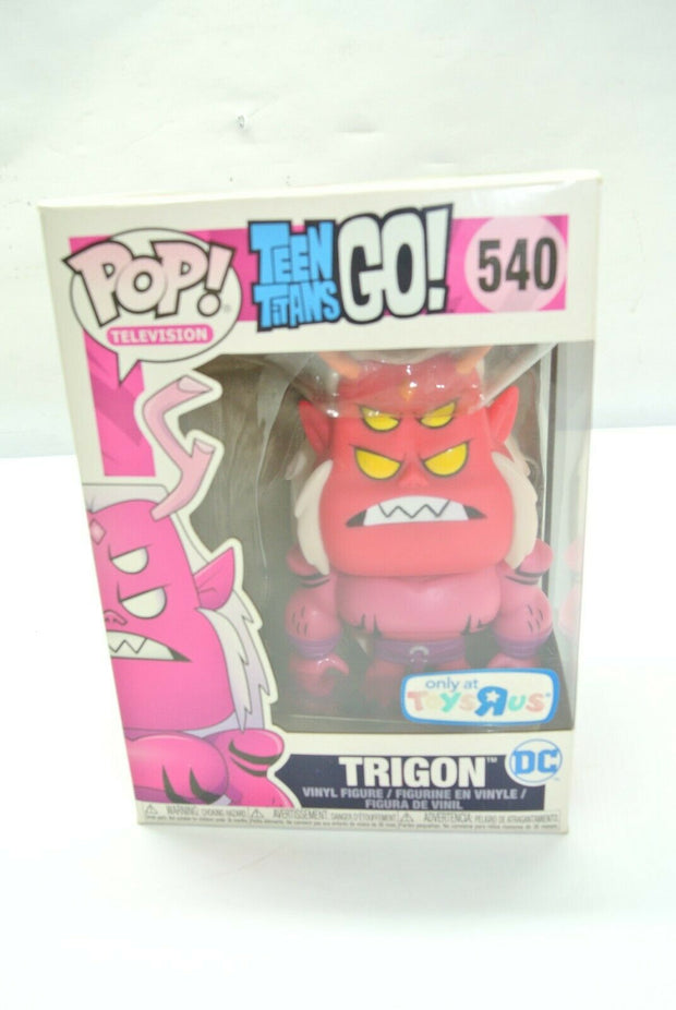 Funko POP! #540 Teen Titans Go! Trigon Figure Toys R Us Exclusive New