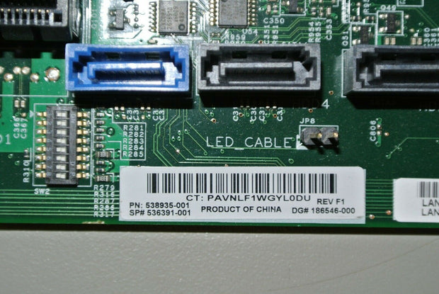 HP ProLiant DL320 G6 System Board 538935-001 w/ Xeon SLBFD + 6GB DDR3