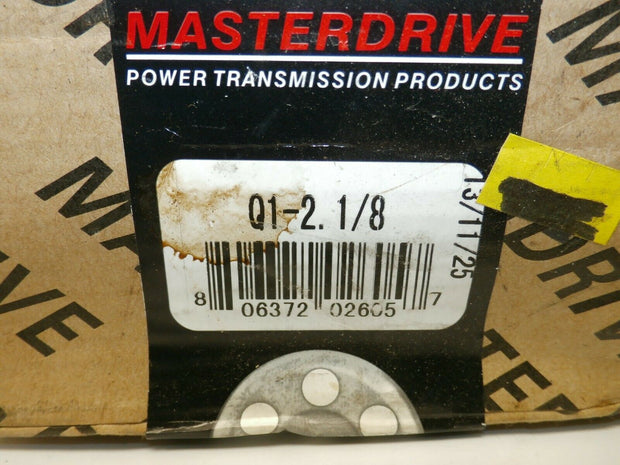 Masterdrive Q1-2. 1/8 Split Taper Bushing
