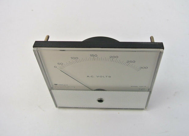 Triplett Electrical Instrument AC Volt Gauge 0-300V Model 430-G