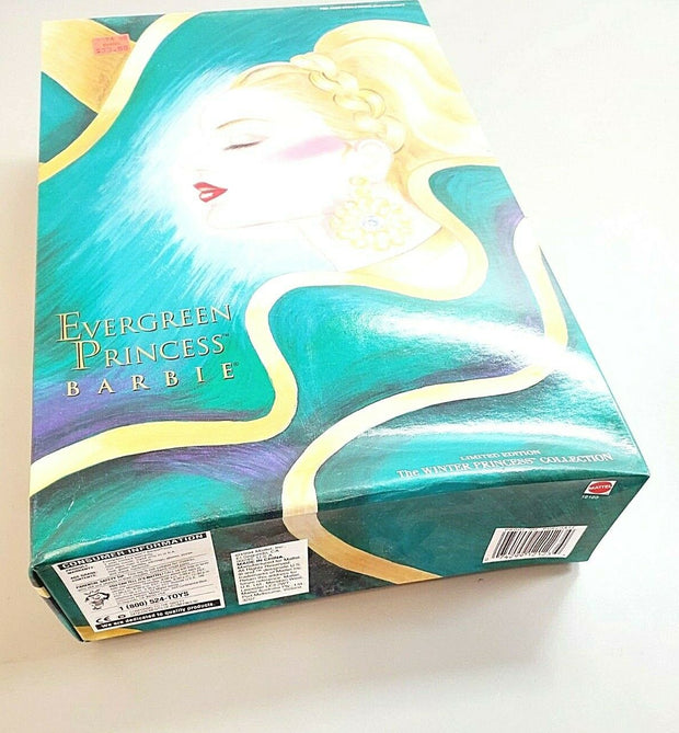 Evergreen Princess Barbie Doll Ltd ed. Winter Princess Collection 1994 Box Dmg