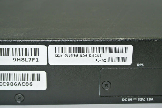 Dell PowerConnect 6224 24-Port Gigabit Network Switch 0TK308 - Bad fan