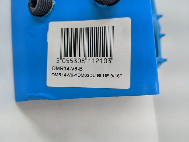Pair of DMR Bikes Blue Bike Pedals DMR14-V6-B