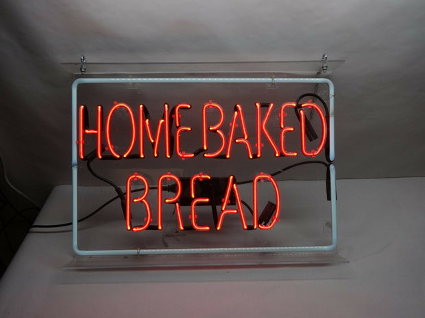28" x 20" Home Baked Bread Neon Sign