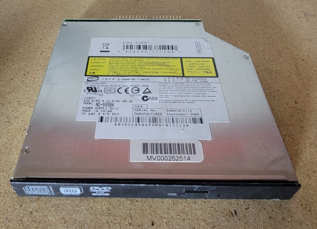 NEC DVD R/RW, CD-R/RW  Internal Laptop Drive ND-6650A IDE, Slimline 12.7mm