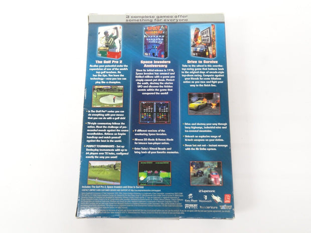 Weekend Play Pack Collection PC, 2006 Golf Pro 2 Space Invaders Drive to Survive