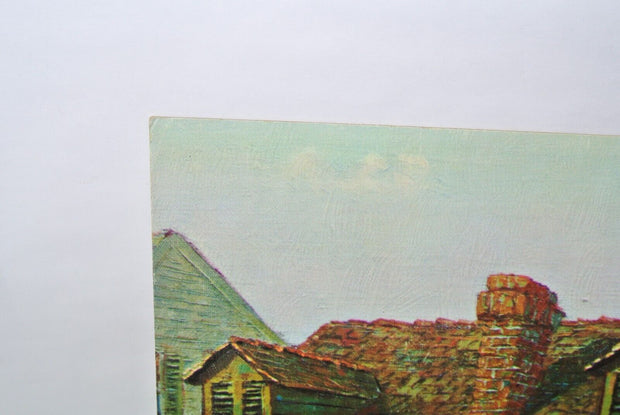 George Drummond 24" x 12" Lithograph "Bourbon Street" P-803, Vintage Lithograph