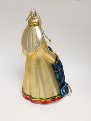 Cobane Studio Holy Family Glass Ornament Christmas Nativity 7" Tall