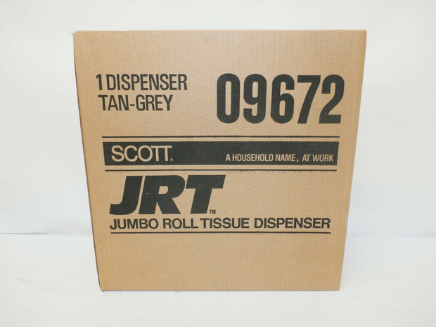 Scott Jumbo Roll Tissue Dispenser - Tan-Grey - 09672