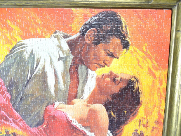 Gone With The Wind Framed Puzzle Art