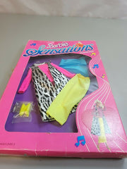 Barbie and The Sensations Fashions #4987 New 1987 Mattel vintage new in box neon